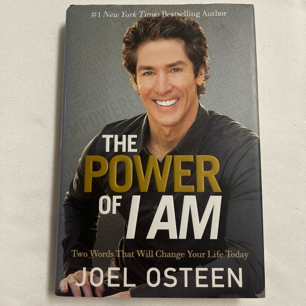 The Power of I Am by Joel Osteen - Hardcover Book
